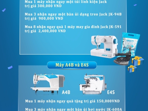 Mua Máy May - Được Ngay Qùa Tặng