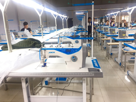LẮP ĐẶT XƯỞNG MAY CÔNG NGHIỆP