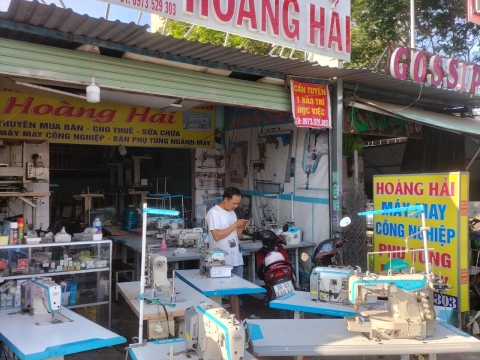 Cửa Hàng Bán Máy may công nghiệp Uy Tín Chất Lượng tại Bến Cát Bình Dương