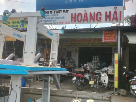 Máy May Hoàng Hải mua bán máy may mới cũ chính hãng tại Tân Uyên, Bình Dương